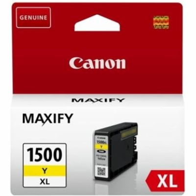 Canon CARTRIDGE PGI-1500XL Y žlutá pro Maxify MB2050, MB2...