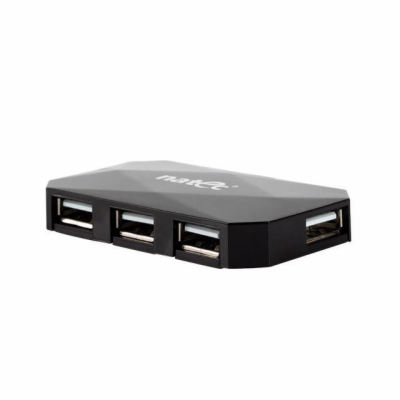 Natec rozbočovač Locust, 4x USB 2.0 HUB, černý