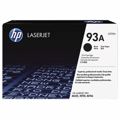 HP 93A originální tonerová kazeta černá CZ192A HP 93A Bla...