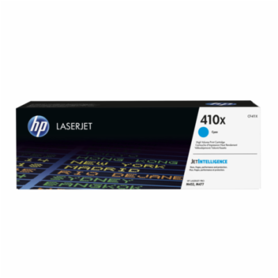 HP 410X Cyan LJ Toner Cart, CF411X (5,000 pages)