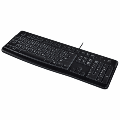 Logitech K120/Drátová USB/RU layout/Černá