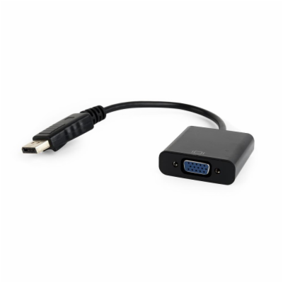 Gembird adaptér DisplayPort (M) na VGA (F), 0.15 m kabel,...