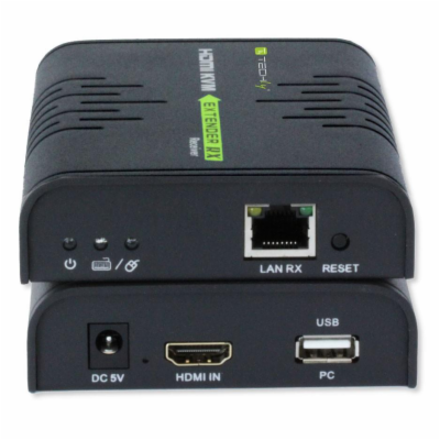 TECHLY 028214 HDMI KVM Extender w/ USB mouse and keyboard...