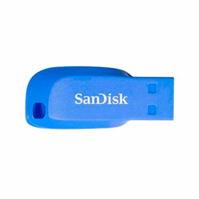 SanDisk Flash Disk 64GB Cruzer Blade, USB 2.0, modrá