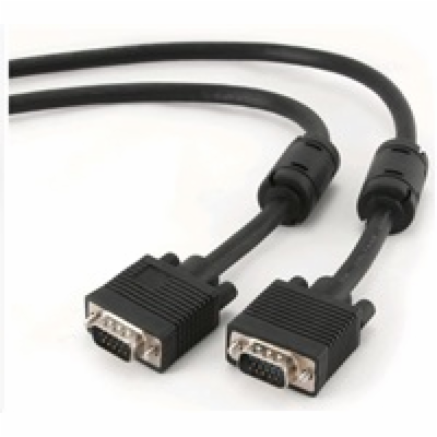 GEMBIRD Kabel VGA propojovací 1,8m, černý (HD15M/M, dvoji...