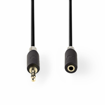 Kabel Jack 3,5mm konektor/Jack 3,5mm zdířka 3m NEDIS CABW...
