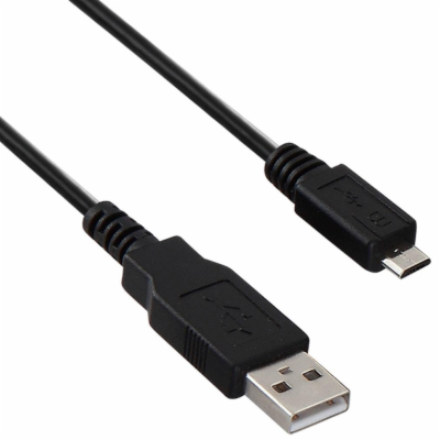 Akyga kabel USB A-MicroB/1.8m/černá