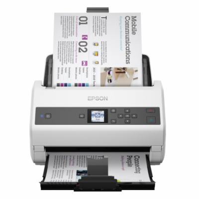 EPSON skener WorkForce DS-870, A4, 600x600 dpi, Duplex, U...