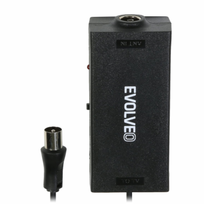EVOLVEO Amp 1, anténní zesilovač FM/DAB+/DVB-T2, filtr LT...