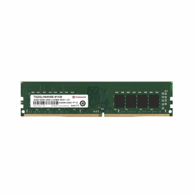 TRANSCEND DIMM DDR4 16GB 2666MHz 2Rx8 1Gx8 CL19 1.2V