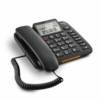 Siemens Gigaset DL380 telefon černý