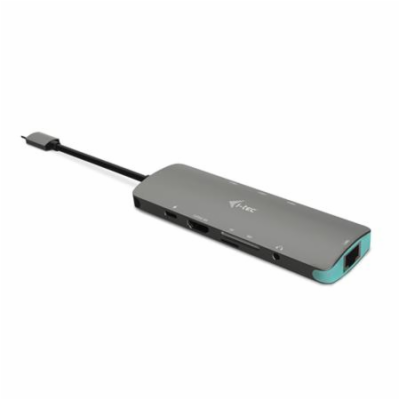 i-tec USB-C Metal Nano Docking Station 4K HDMI LAN + Powe...