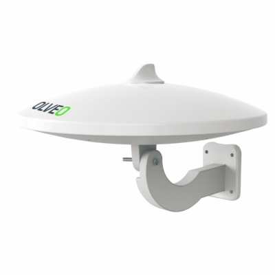 EVOLVEO Jade 1, aktivní venkovní anténa FM/DAB+/DVB-T2, f...