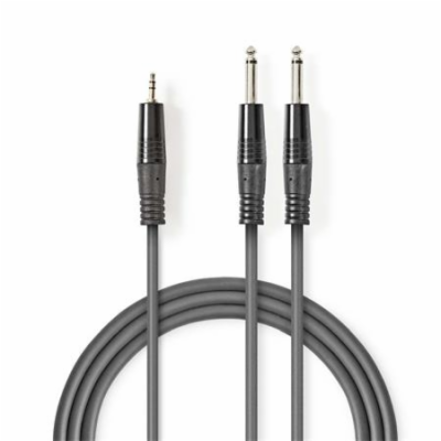 Kabel Jack 3,5mm konektor/2x Jack 6,35mm konektor 1,5m NE...
