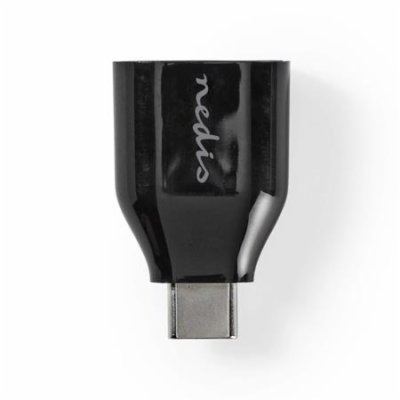 NEDIS adaptér USB 3.0/ zástrčka USB-C - zásuvka USB-A/ černý