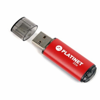 Platinet X-Depo 32GB PMFE32R flashdisk USB 2.0 červený
