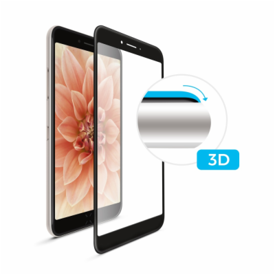 Fixed Ochranné tvrzené sklo 3D Full-Cover pro Apple iPhon...