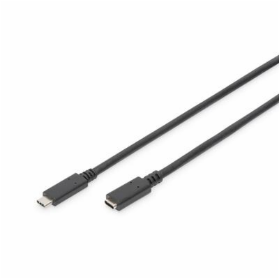 Digitus Prodlužovací kabel USB typu C, typ C samec/ samic...