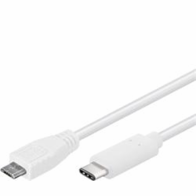 PremiumCord Kabel USB konektor C/male - USB 2.0 Micro-B/m...