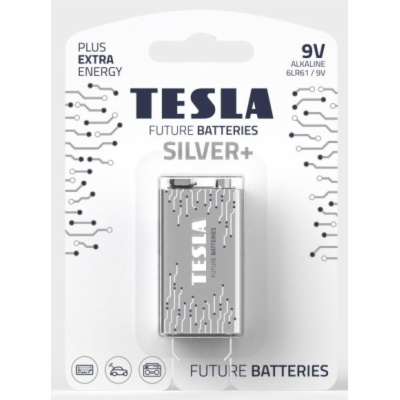 Tesla 9V SILVER+ alkalická, 1 ks, ND 