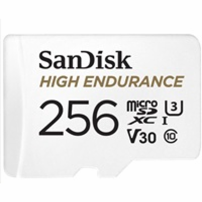 SanDisk High Endurance microSDXC 256GB / C10, U3, V30 / F...