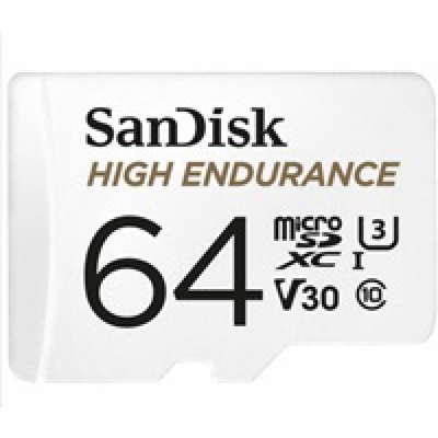 SanDisk High Endurance microSDXC 64GB 100 MB/s UHS-I U3 C...