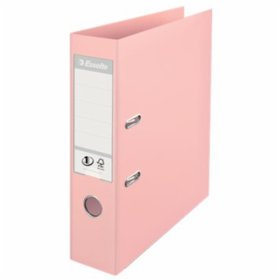 ESSELTE No.1 pákový pořadač Power SOLEA A4 75mm růžový
