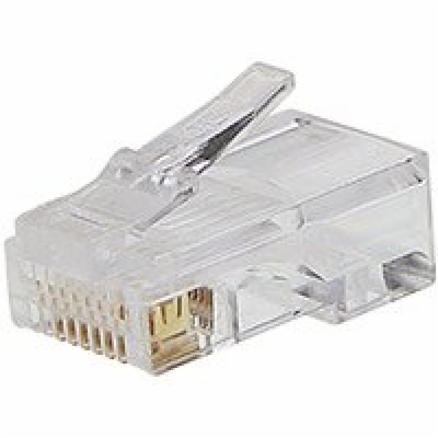 PremiumCord Konektor RJ45 8pinů - na drát, balení 100ks v...