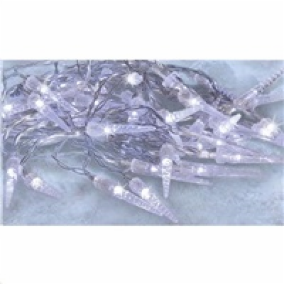 Solight LED venkovní rampouchy, 50LED, časovač, 8 funkcí,...