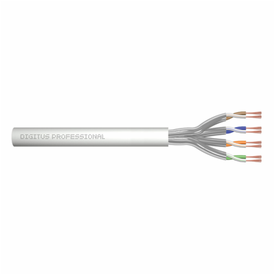 DIGITUS Kabel CAT 6A U-FTP, surová délka 305 m, papírová ...