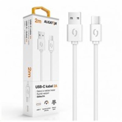 Aligator DAKA012 datový USB-C, 2A, 2m Datový kabel ALIGAT...