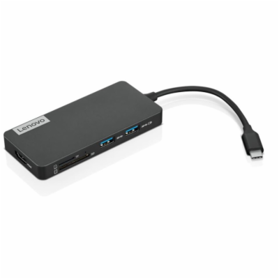 Lenovo Hub ThinkPad USB-C Travel Hub 7v1 (3xUSB, 1xHDMI, ...