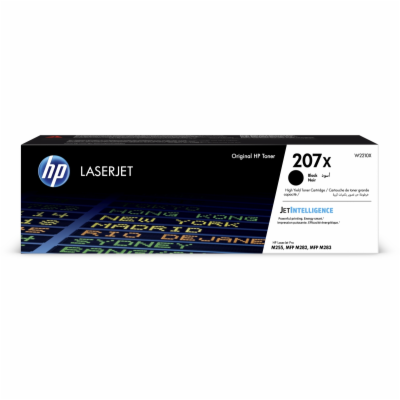 HP toner 207X (Černý, 3150str) pro HP Color LaserJet Pro ...