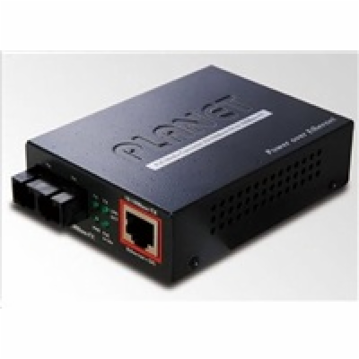 Planet FTP-802 konvertor 10/100Base-FX MM (SC), PoE injek...