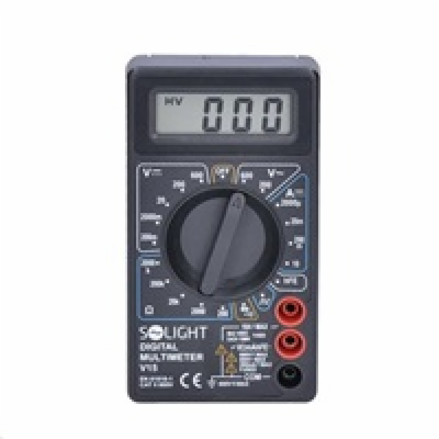 Solight multimetr, max. AC 500V, max. DC 500V / 10A, test...