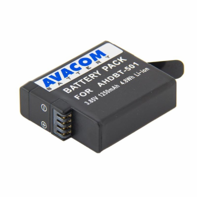 Baterie AVACOM pro GoPro AHDBT-501 Li-Ion 3.85V 1250mAh 4...