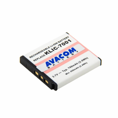 AVACOM Náhradní baterie Kodak KLIC-7001 Li-Ion 3.7V 700mA...