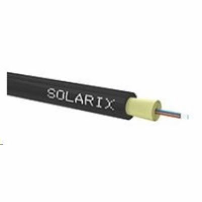 DROP1000 kabel Solarix, 4vl 9/125, 3,6mm, LSOH, černý, cí...
