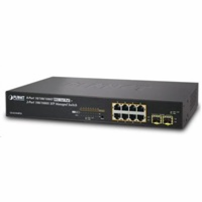 Planet GS-4210-8P2S L2 switch, 8x1Gb, 2x 1Gb SFP, 8x PoE ...