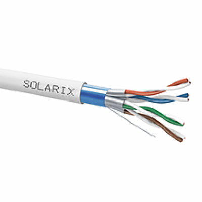 Instalační kabel Solarix CAT6A FFTP LSOH Dca-s2,d2,a1 500...