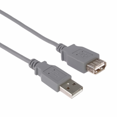 PREMIUMCORD Kabel USB 2.0 A-A 0,5m (50cm), prodlužovací (...