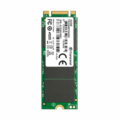 TRANSCEND SSD 32GB 600S, M.2 2260, SATA III B+M Key, MLC