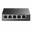 TP-LINK TL-SF1005LP TP-Link switch TL-SF1005LP (5x100Mb/s, 4xPoE, 41W, fanless)