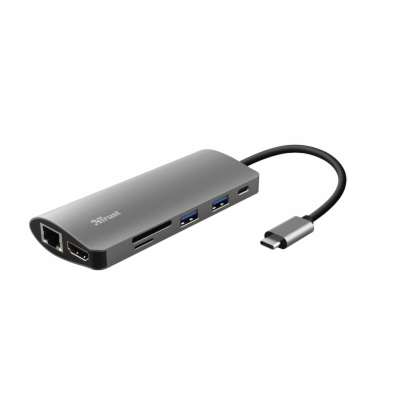 TRUST Dokovací stanIice DALYX USB-C 7v1, 1xHDMI, 1xUSB-C,...