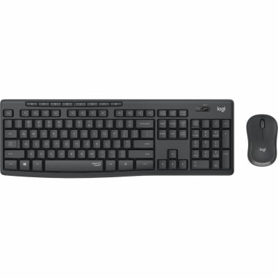 LOGITECH MK295 Silent Wireless Combo - GRAPHITE - US INTL...