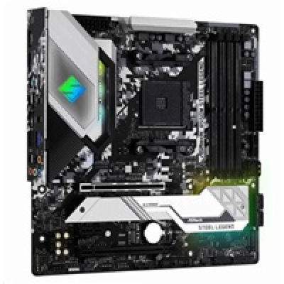 ASRock B550M Steel Legend / AMD B550 / AM4 / 4x DDR4 DIMM...