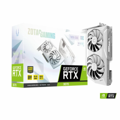 ZOTAC ZT-A30700J-10P GeForce RTX 3070 Twin Edge OC White ...