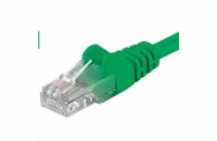 PREMIUMCORD Patch kabel UTP RJ45-RJ45 CAT5e 1.5m zelená