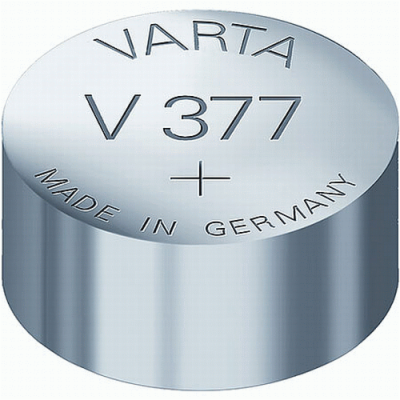 Baterie Varta 377 hodin, průmyslové balení (100ks)