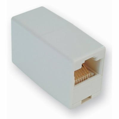 Spojka, RJ45 zdířka - RJ45 zdířka, sáček  SRJP-01